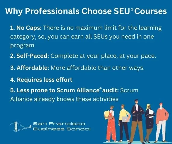 Professionals Choose Scrum Alliance SEU Courses