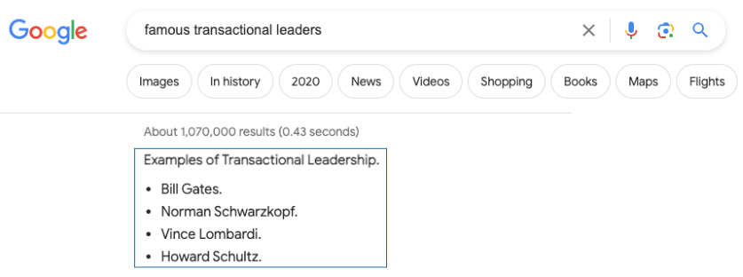 Howard Schultz Leadership Style - Famous Transactional Leaders