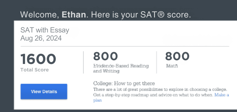 Digital SAT Score