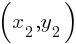 (x_{2}, y_{2})