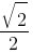sqrt{2}/2